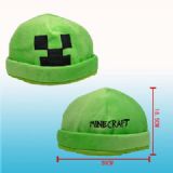 Minecraft plush cap