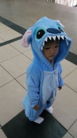 stitch anime fleece