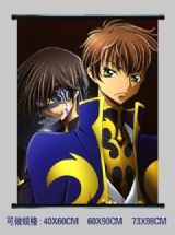 Geass anime wall scroll