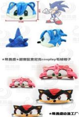 sonic anime plush cap