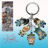 league of legends anime keychain