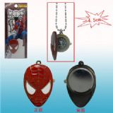 spider man necklace watch