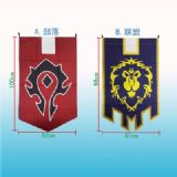 world of warcraft anime flag