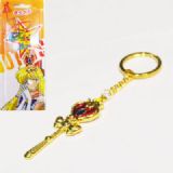 Sailor Moon anime keychain