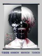 tokyo ghoul anime wallscroll