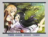 sword art online anime wallscroll