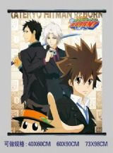 Hitman Reborn anime wallscroll