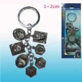 league of legends anime keychain