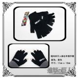 attack on titan anime Half finger gloves