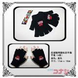 detective conan anime Half finger gloves