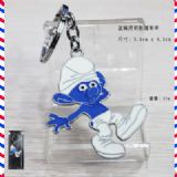 Smurfs anime keychain