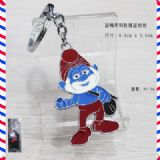 Smurfs anime keychain