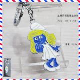 Smurfs anime keychain