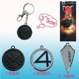 league of legends anime keychain