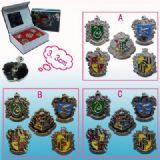 Harry Potter anime brooch set