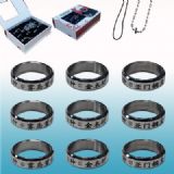 Tokyo Ghoul anime ring set