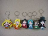 sailormoon anime figure keychain