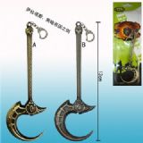 warcraft anime keychain