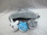 totoro anime plush bag