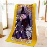 fate anime bath towel