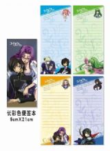 geass anime notebook