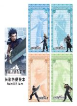 final fantasy anime notebook