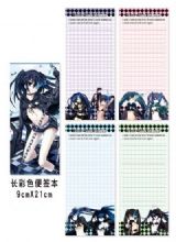 black rock shooter anime notebook