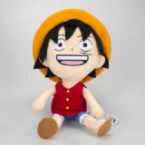 one piece luffy anime plush doll