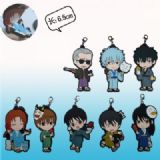 gintama kimono keychain set