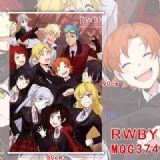 RWBY anime wallscroll