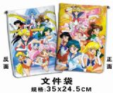 sailormoon anime file bag