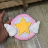 card captor sakura anime plush bag