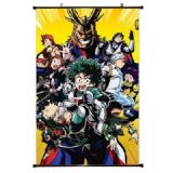 My Hero Academia anime wallscroll