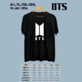 BTS Printed round neck short-sleeved T-shirt