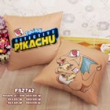 Detective Pikachu Square universal double-sided fu