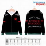 My Hero Academia Full color zipper hooded Patch po