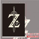 The Legend of Zelda White Plastic rod Cloth painti