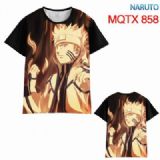Naruto Full color printed short sleeve t-shirt