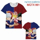 My Hero Academia Full color printed short sleeve t