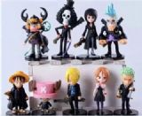 One Piece a set of 9 Bagged Figure Decoration