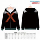 My Hero Academia Full color zipper hooded Patch po