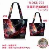 Tokyo Ghoul Full color green zipper shopping bag s