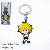 Seven deadly sins anime keychain