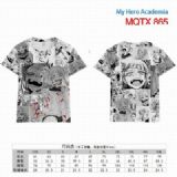 My Hero Academia Full color printed short sleeve t