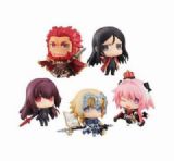 Fate stay night a set of 5 Boxed Figure Decoration