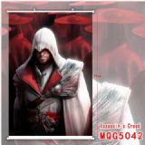 Assassin Creed White Plastic rod Cloth painting Wa