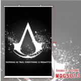 Assassin Creed White Plastic rod Cloth painting Wa