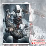 Assassin Creed White Plastic rod Cloth painting Wa