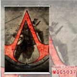 Assassin Creed White Plastic rod Cloth painting Wa