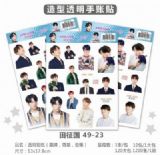 BTS Transparent Hand account posting Sticker 